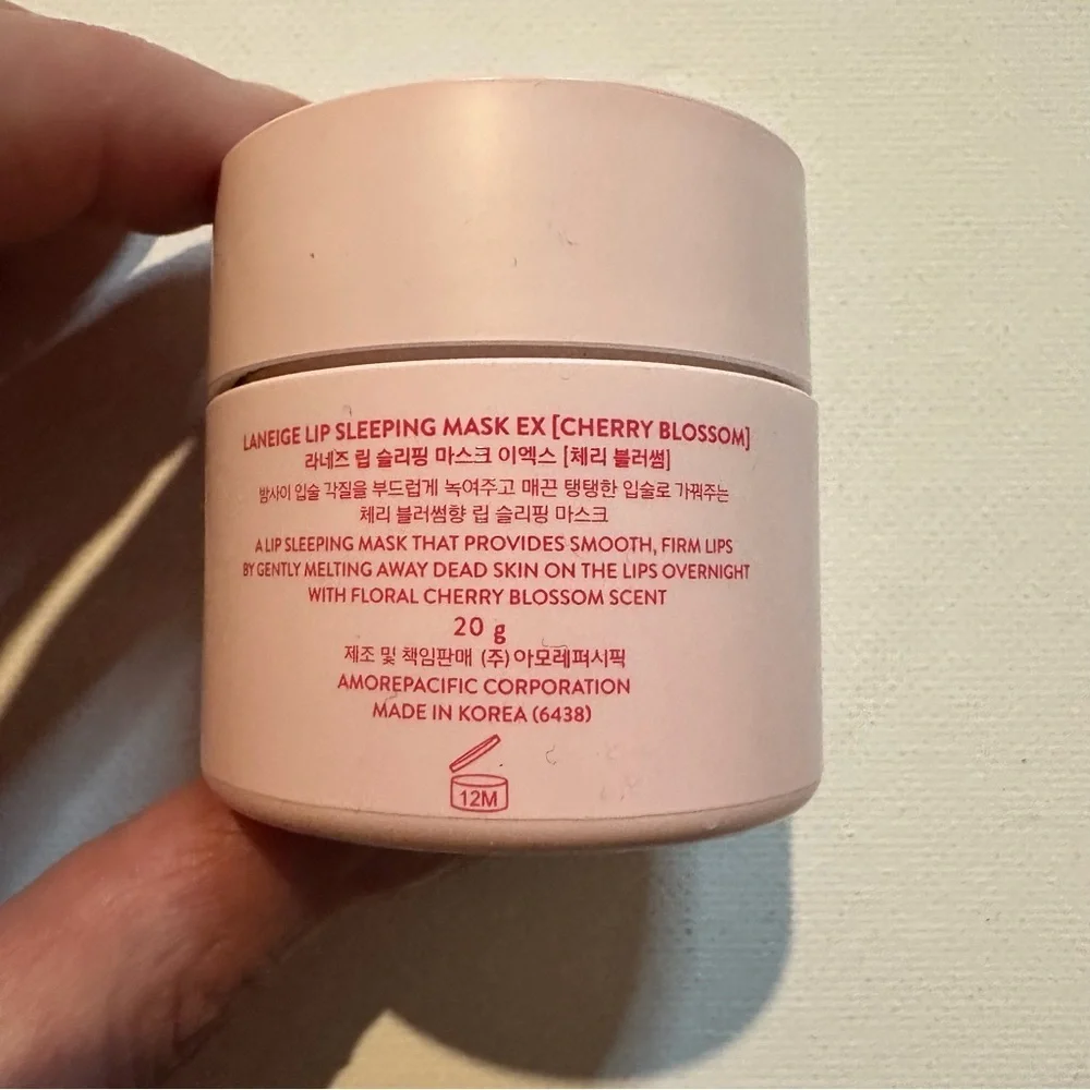 Laneige CHERRY BLOSSOM Lip Sleeping Mask 20g Limited Edition SOLD OUT NIB - Picture 4 of 12